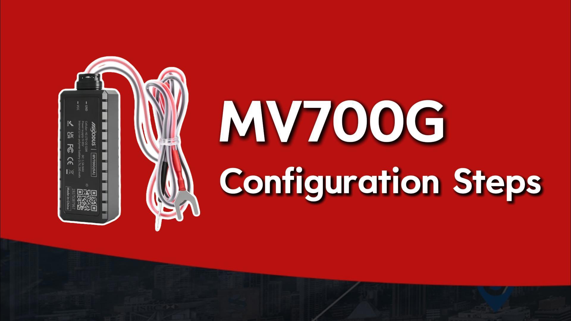 MV700G Configuration Guide